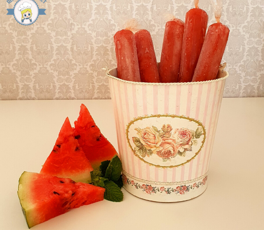Como Fazer Geladinho Detox de Melancia e Hortelã
